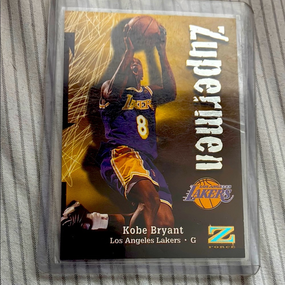 Zupermen Kobe Bryant Lakers Card